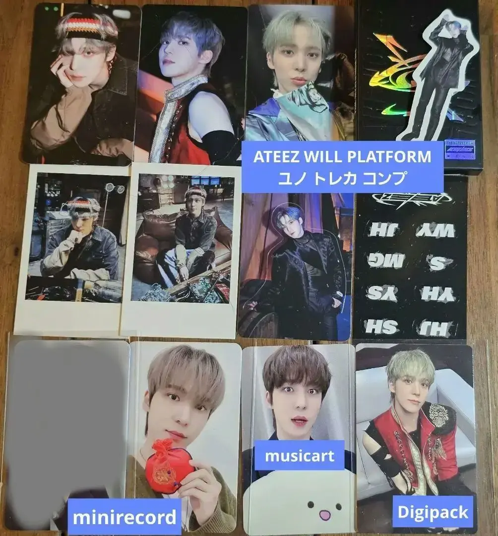 Qoo10] ATEEZ ユノ トレカ outlaw ateez ユノ トレカ