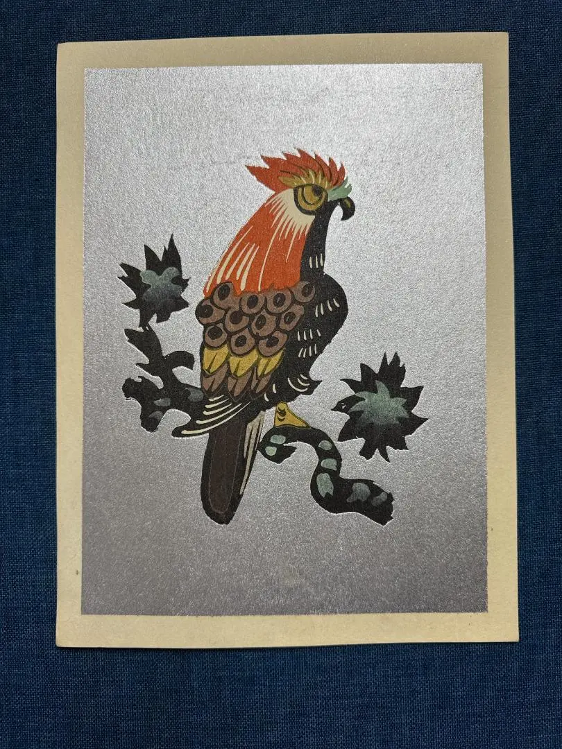 大津絵木版画　５枚組み合わせ　昭和の木版画