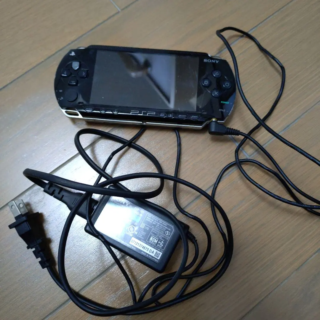 SONY PSP 本体 ブラック ACアダプター付き