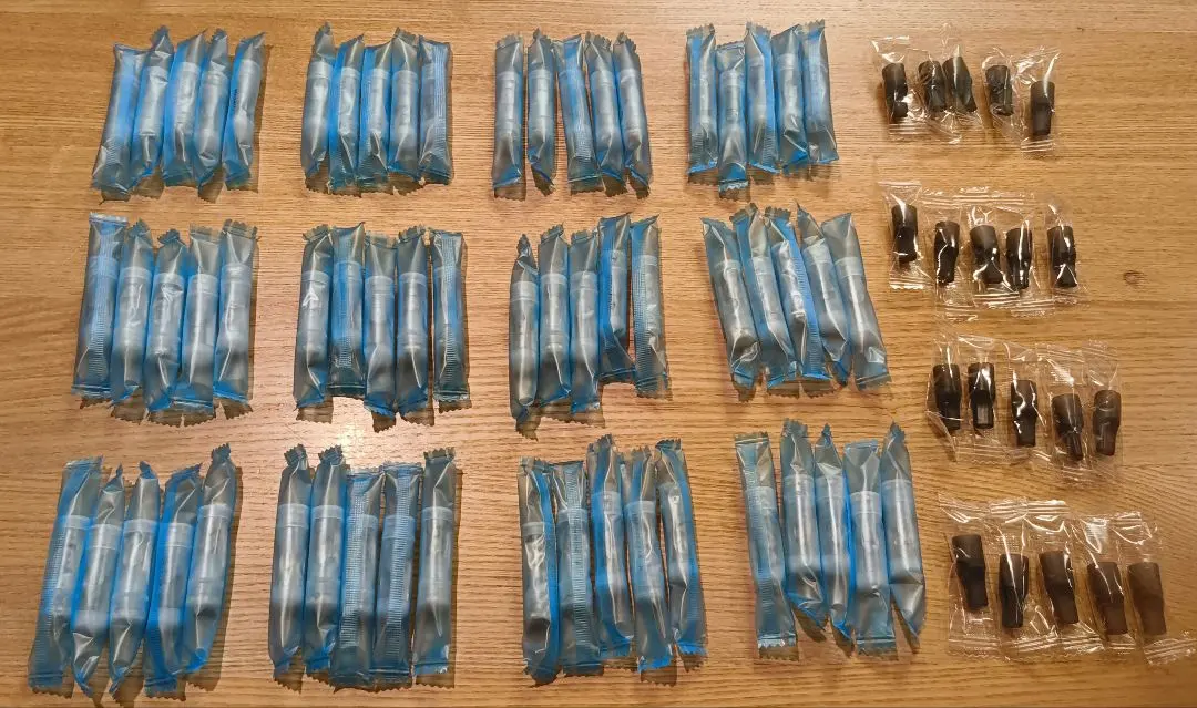 プルームテックプラス/ウィズ用　純正カートリッジ60本+マウスピース