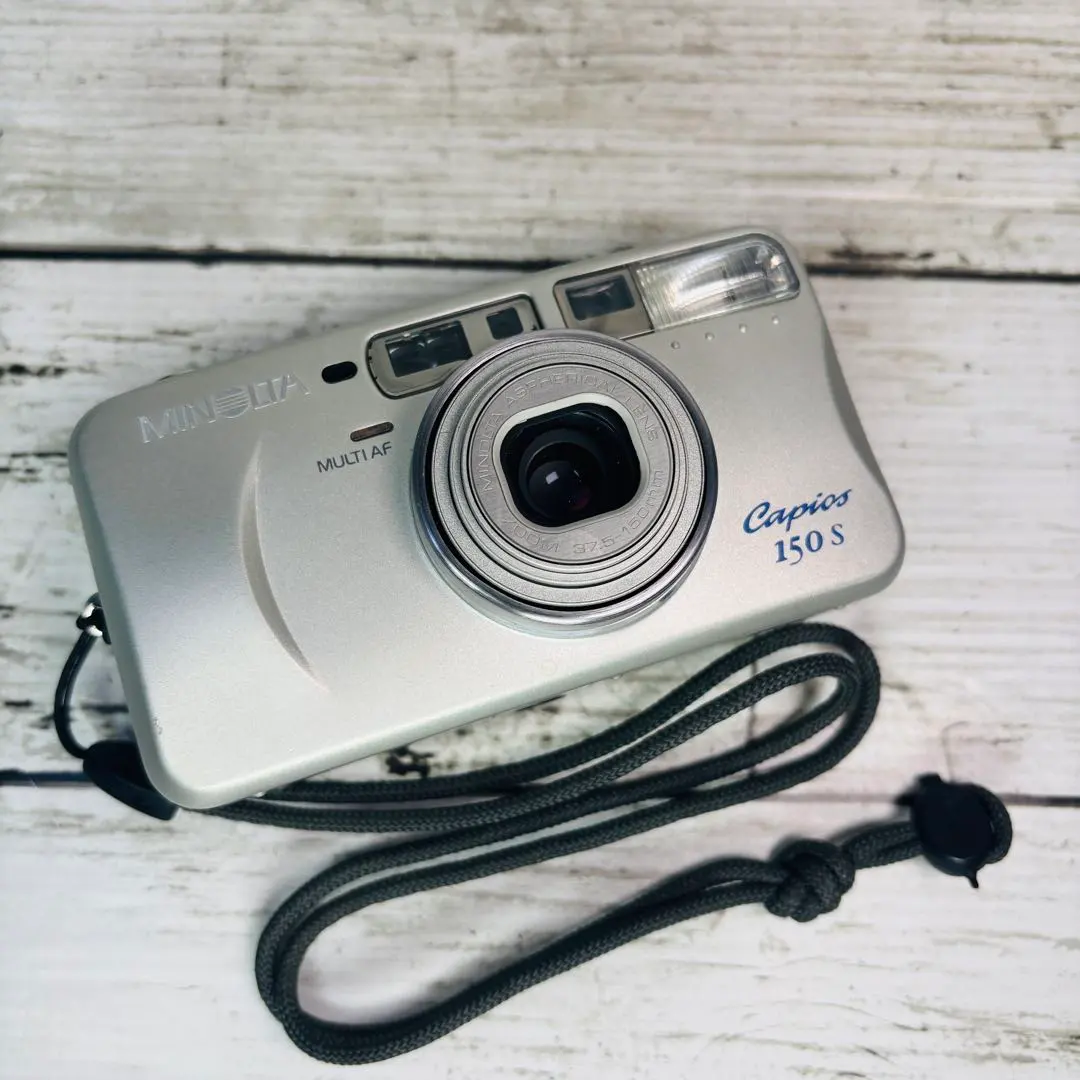 【動作良好】MINOLTA フィルムカメラ Capios 150S