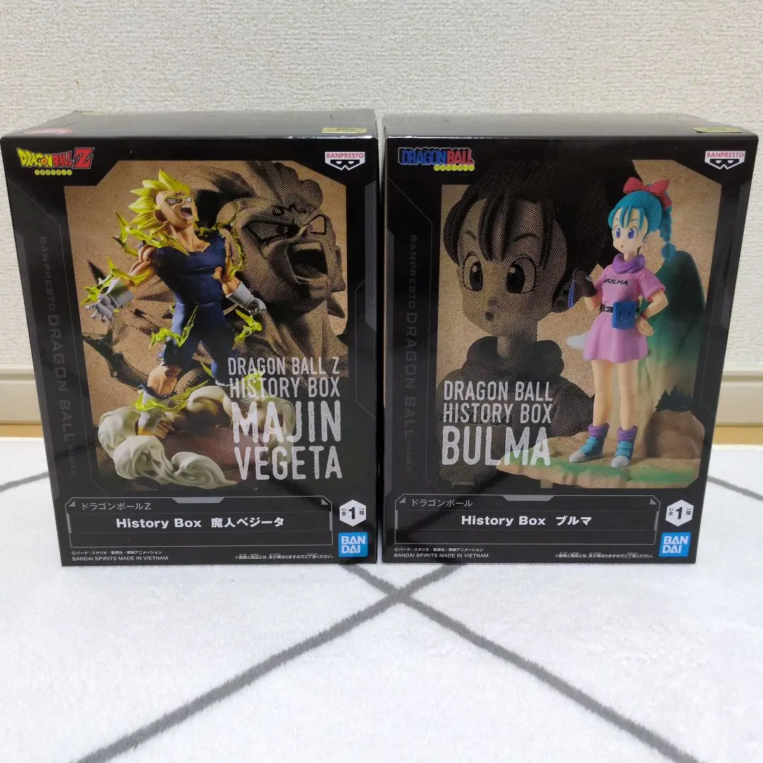 ドラゴンボールZ ヒストリーボックス 魔人ベジータ & ブルマ（新品）