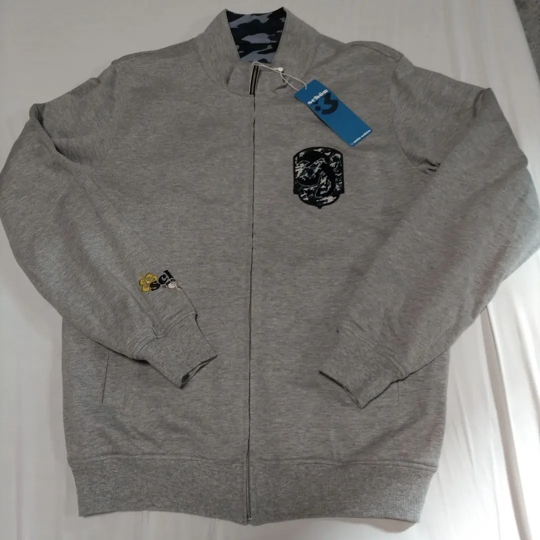 ミラショーングレー リバーシブルジャンパー