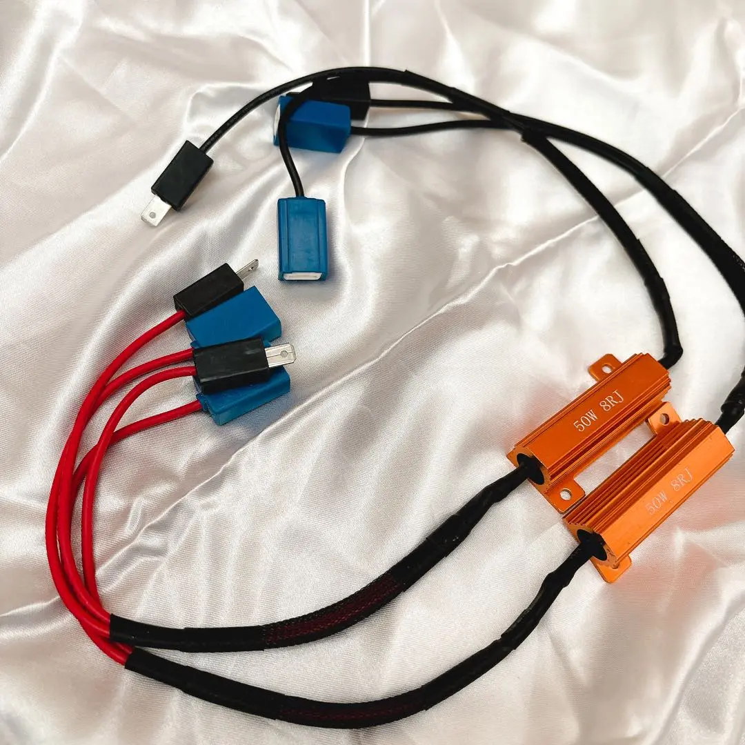 H1 カーロード 抵抗器 LED デコーダー 50Wキャンバスアンチフリッカー
