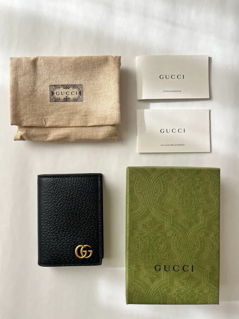 【新品】Gucci GGマーモント カードケース 名刺入れ