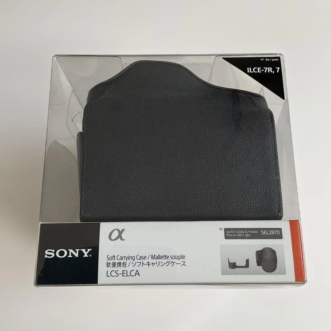 ●491　SONY LCS-ELCA　α7 7R ソフトキャリングケース