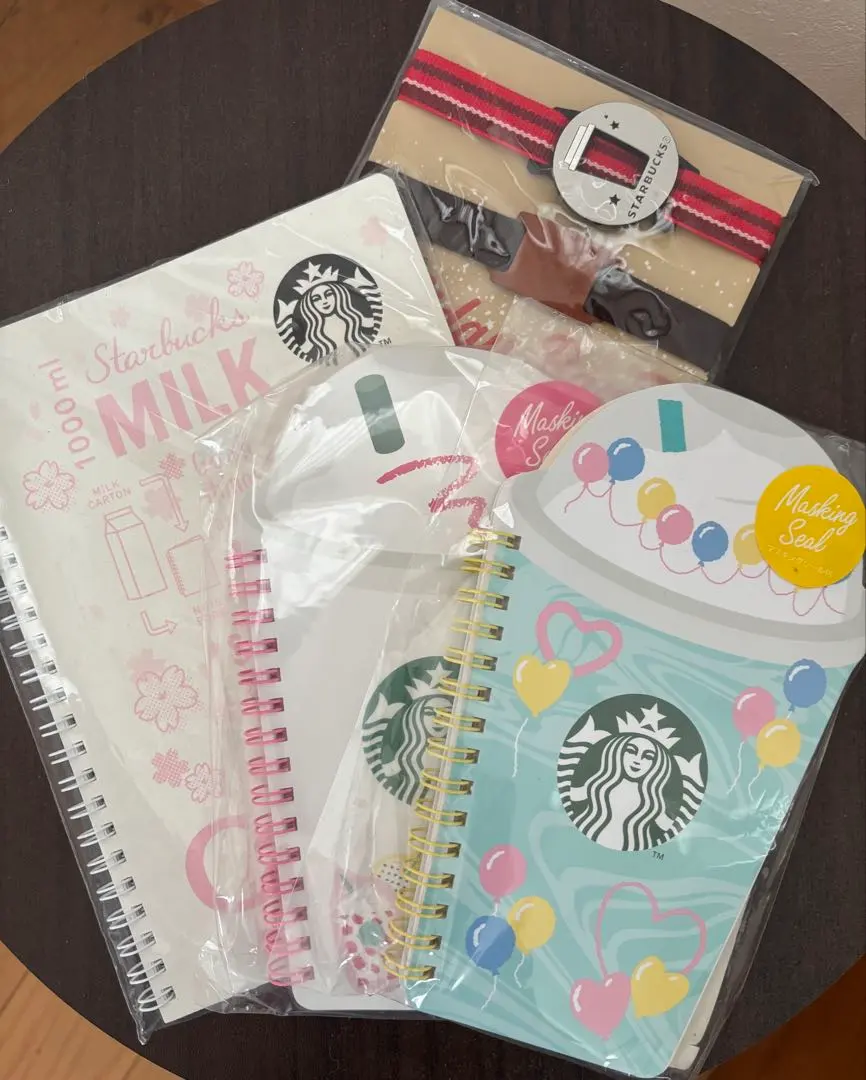 新品、未開封 スターバックス ステーショナリー4点セット