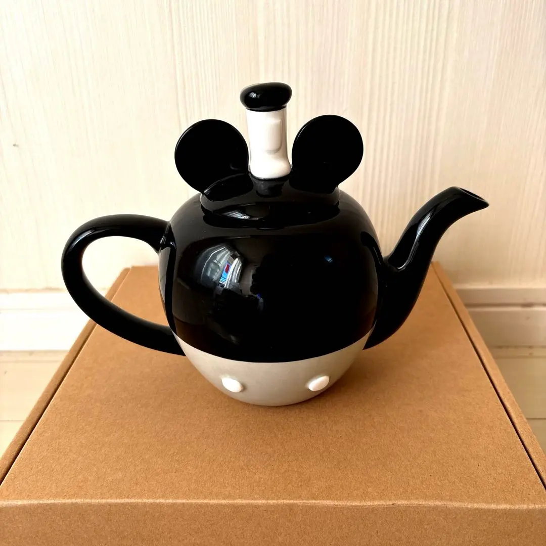 Disney Steamboat Willie ミッキー　ティーポット　未使用
