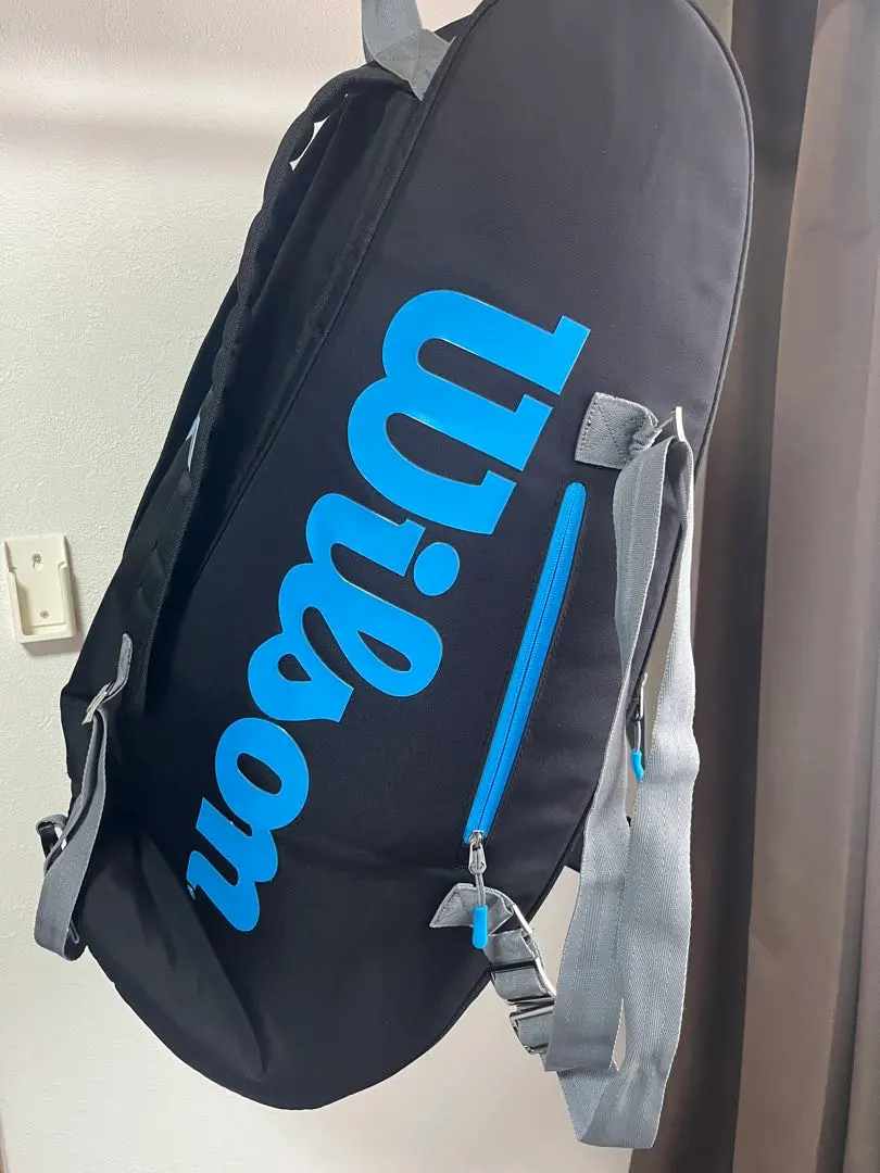 Wilson ラケットバッグ 黒/青