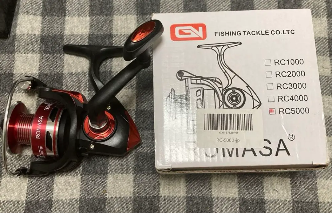 ROMASA RC5000 スピニングリール　レッド