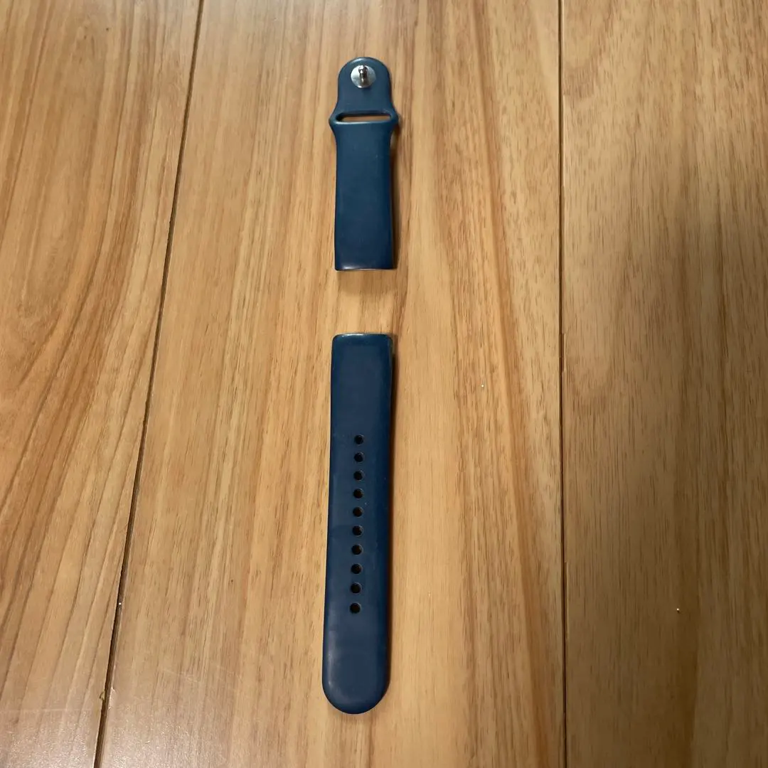 ネイビー シリコンバンド 調整可能
