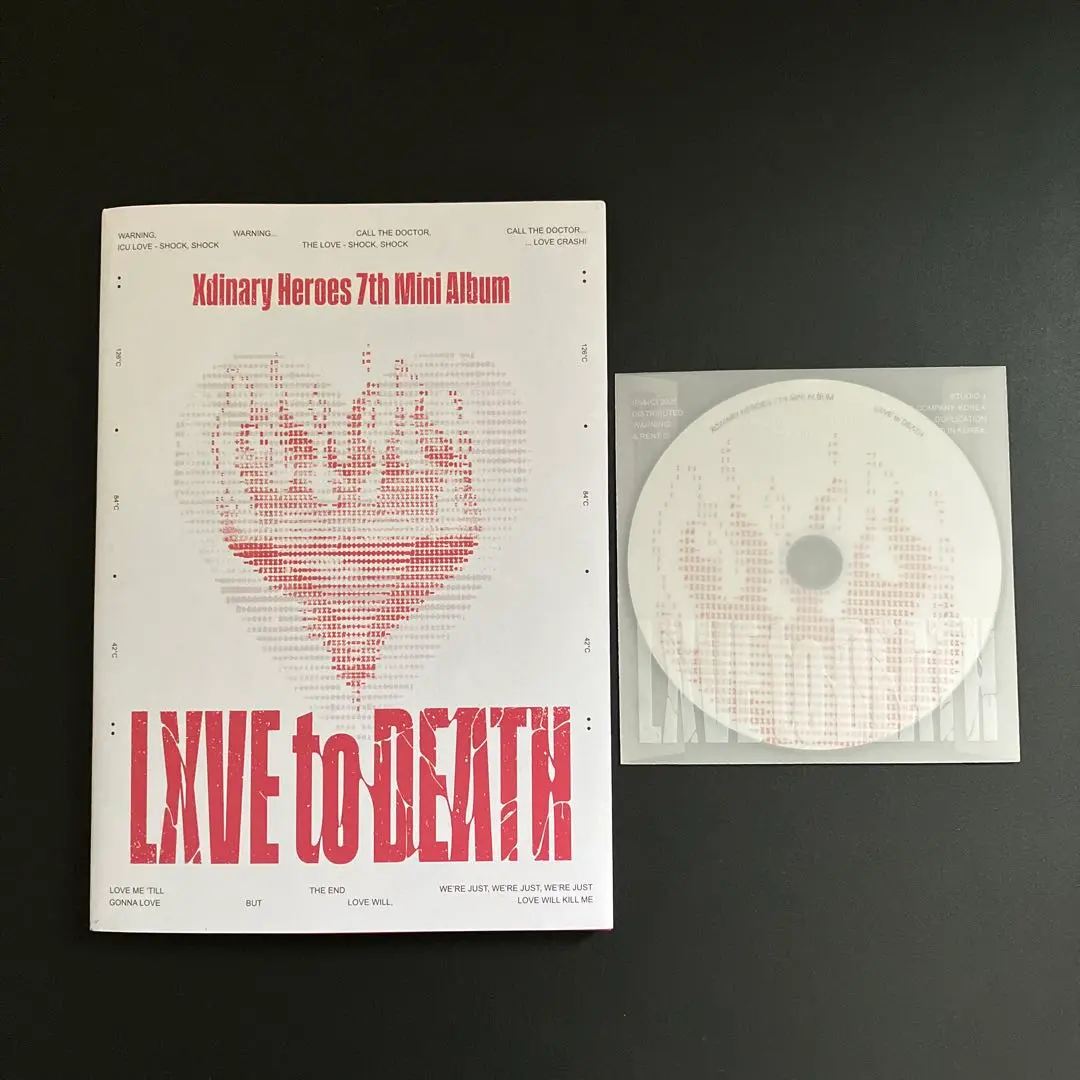 Xdinary Heroes LXVE to DEATH CD ❷