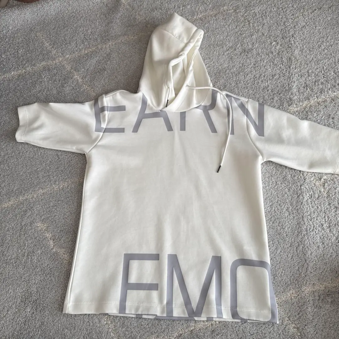 NICOLE CLUB FOR MEN ホワイトパーカーサイズ46