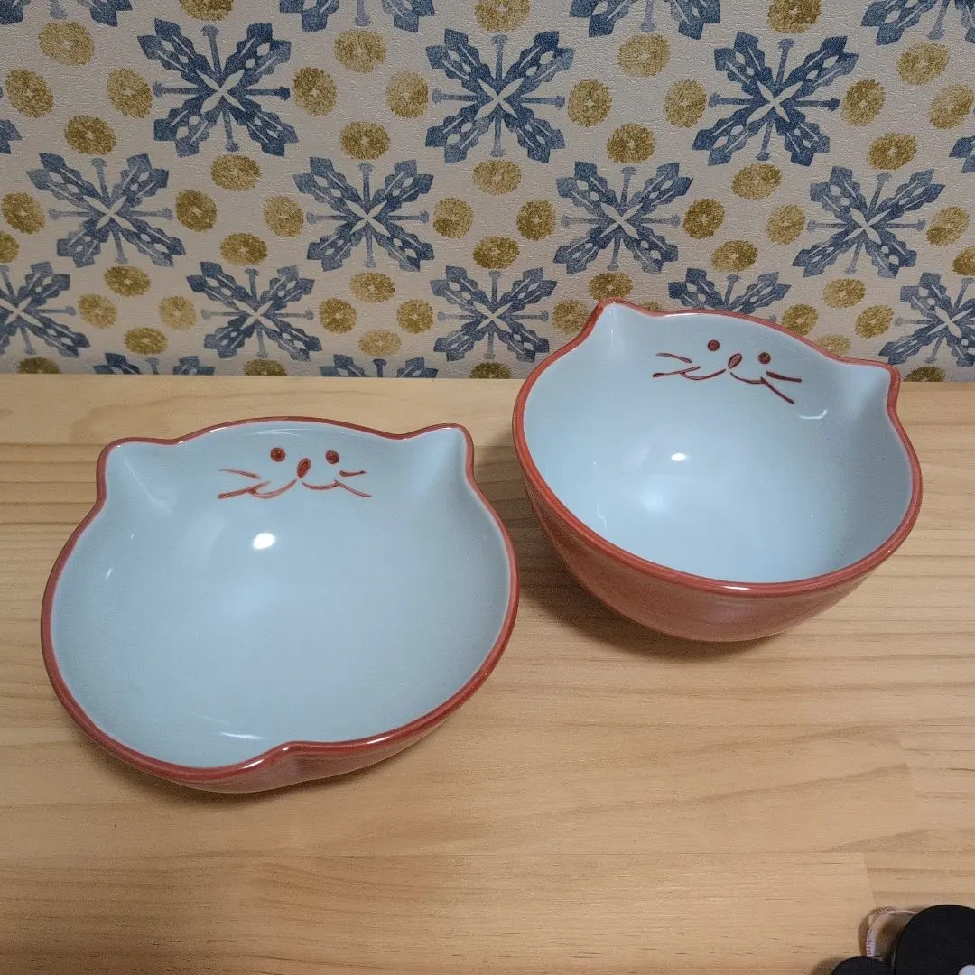 のらや　どんぶり　ボウル　猫　食器