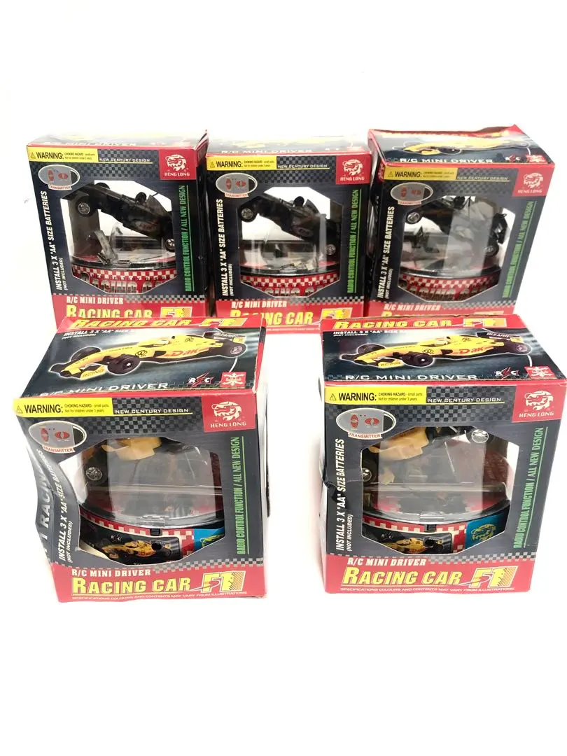 未開封 F1ラジコンカー5台セットRCカー ジャンク扱い