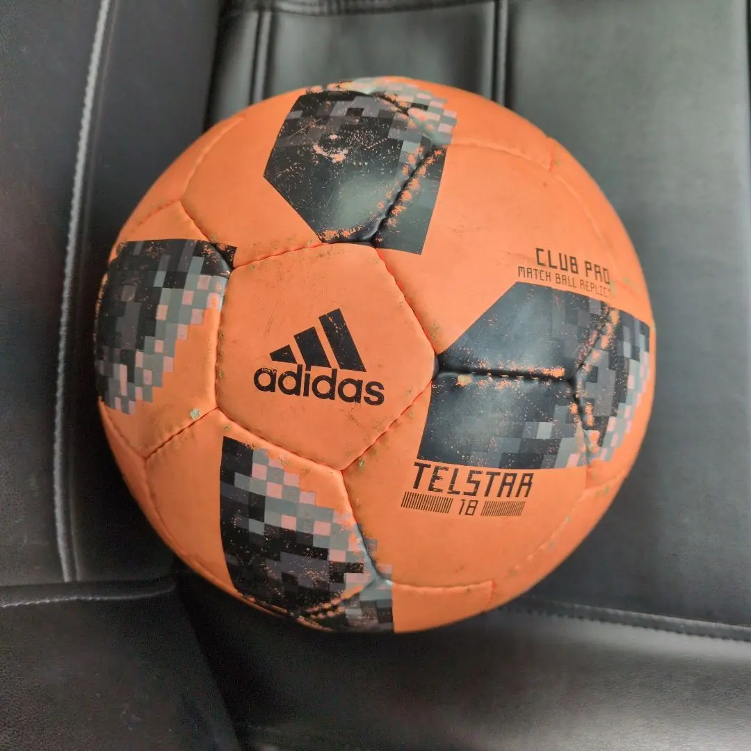 adidas TELSTAR 18 サッカーボール オレンジ