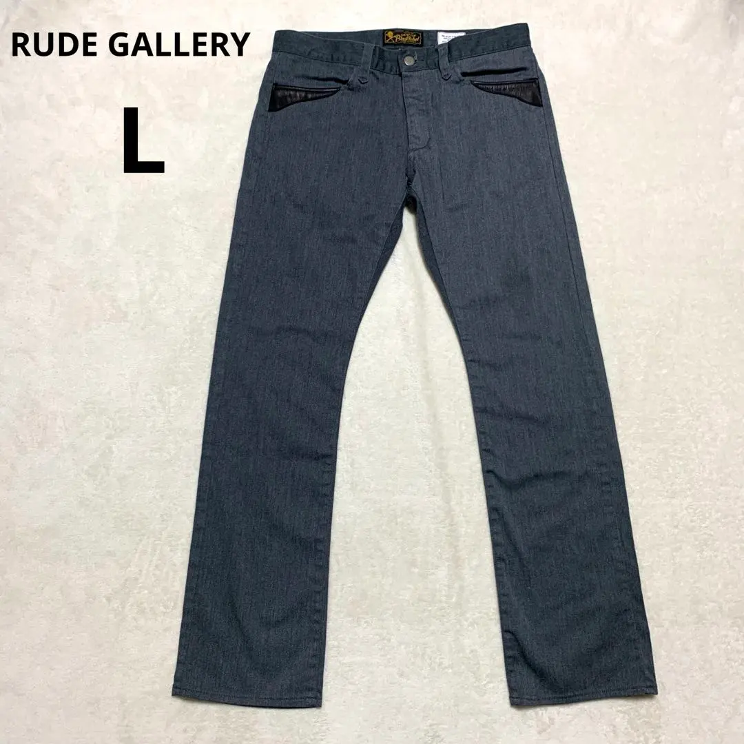 【RUDE GALLERY】名作 16SS ブラックレーベル トラウザーパンツ