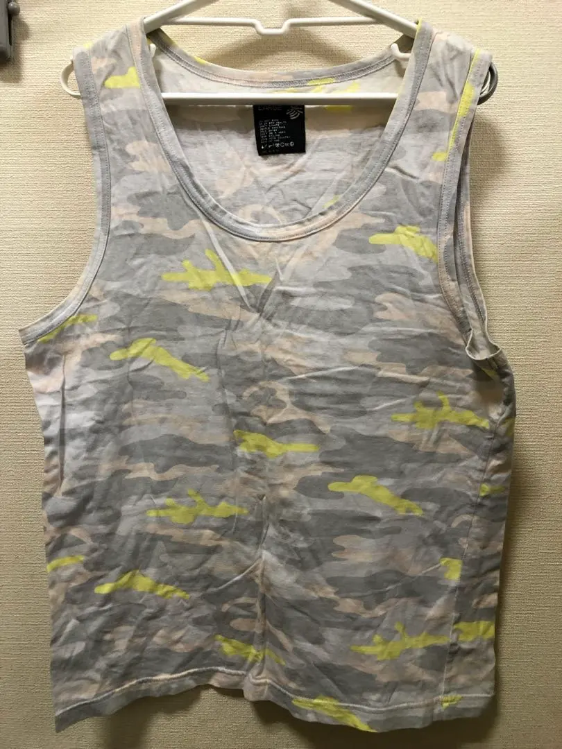 PPFM タンクトップ　CAMO カモフラージュ
