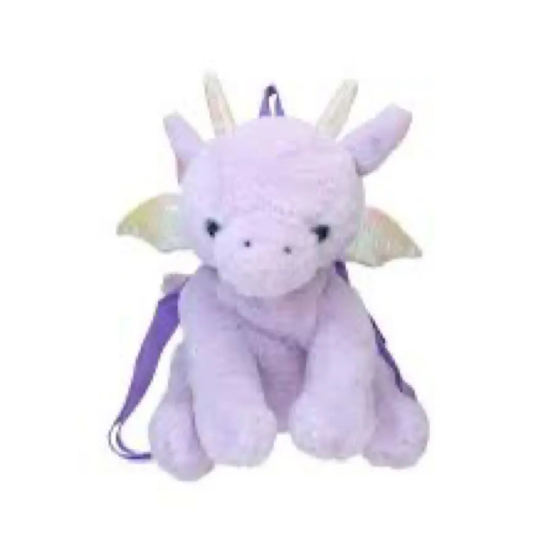 ユニコーン ぬいぐるみリュック紫