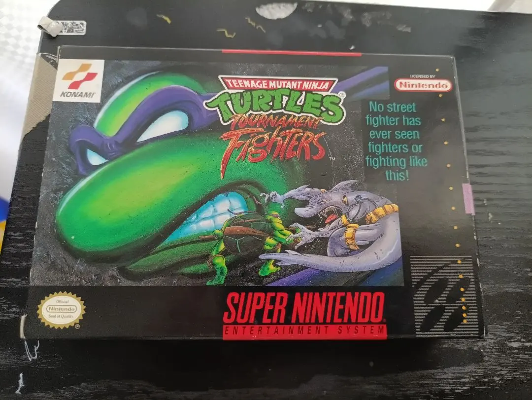 TMNT TOURNAMENT FIGHTERS SNES SFC 北米版 海外