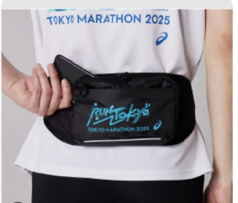【新品未使用】ASICS 東京マラソン2025 バッグ パフォーマンスブラック