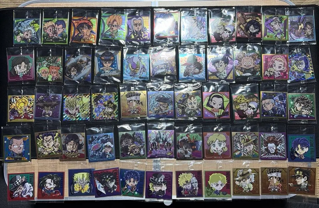 ウエハースシール　ジョジョの奇妙な冒険　まとめ