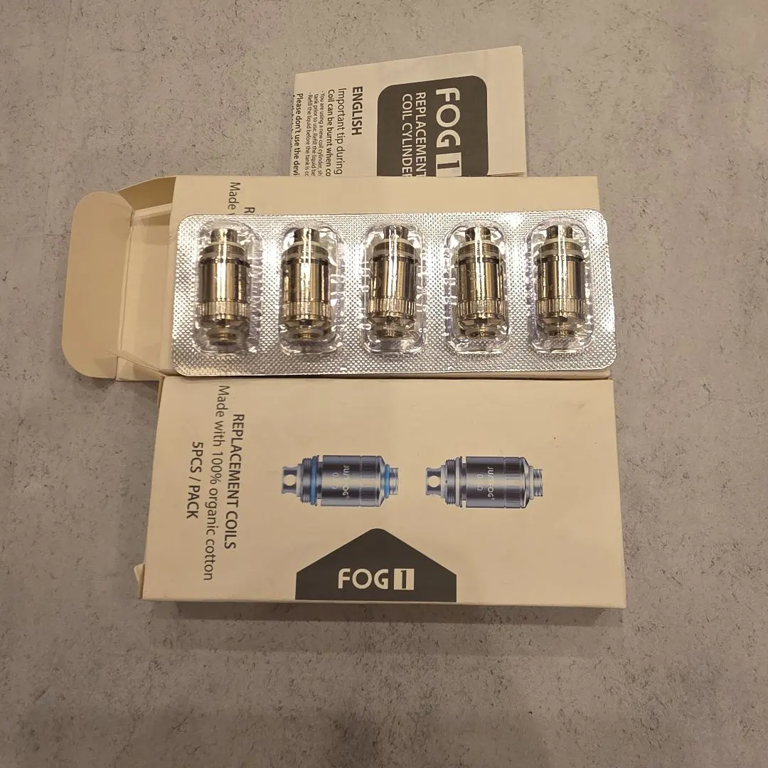 JUSTFOG LJU-L501-200S コイル 5個入り　2点セット