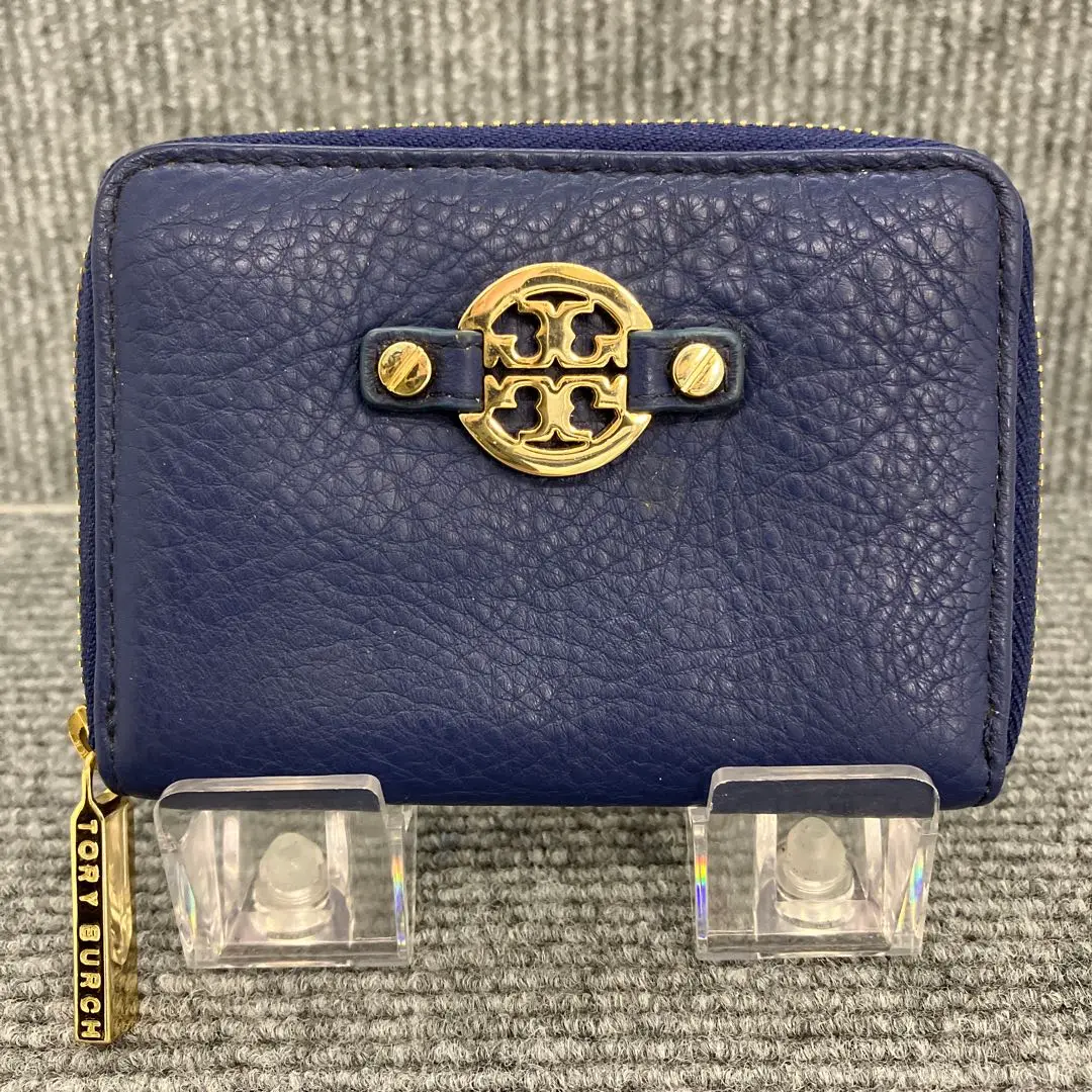 Tory Burch　コインケース　ラウンドファスナー ロゴ金具　3456