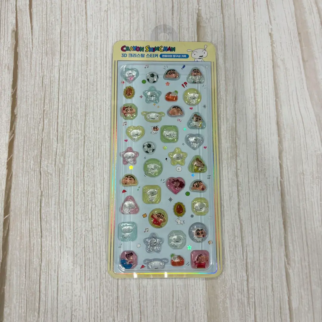 韓国限定クレヨンしんちゃん シロ　ボンボンシール