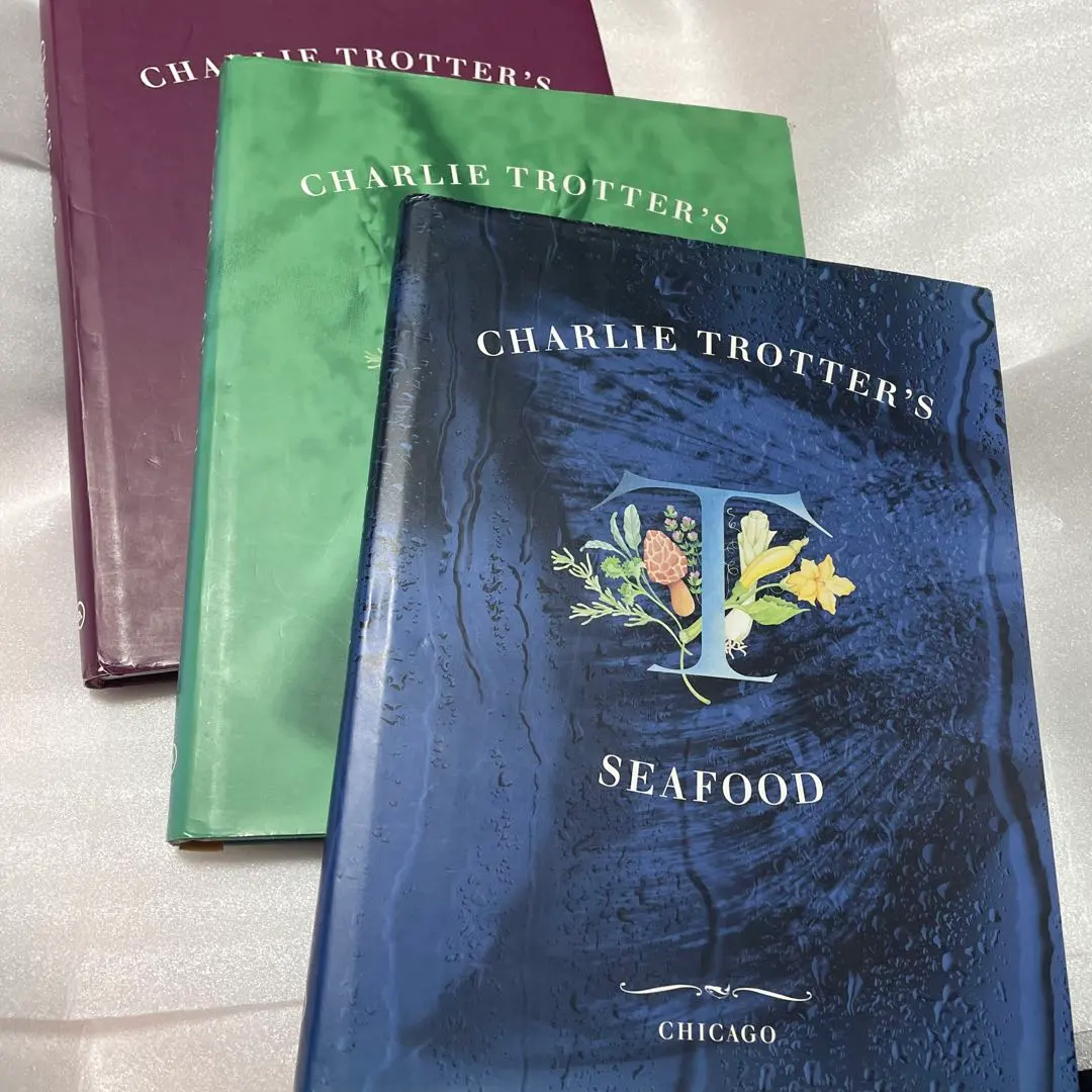 チャーリー・トロッター料理本洋書3冊セット