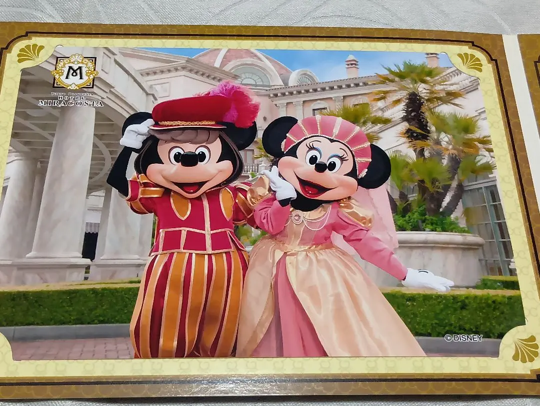 ディズニー ホテルミラコスタ フォトファン　ミッキー　ミニー