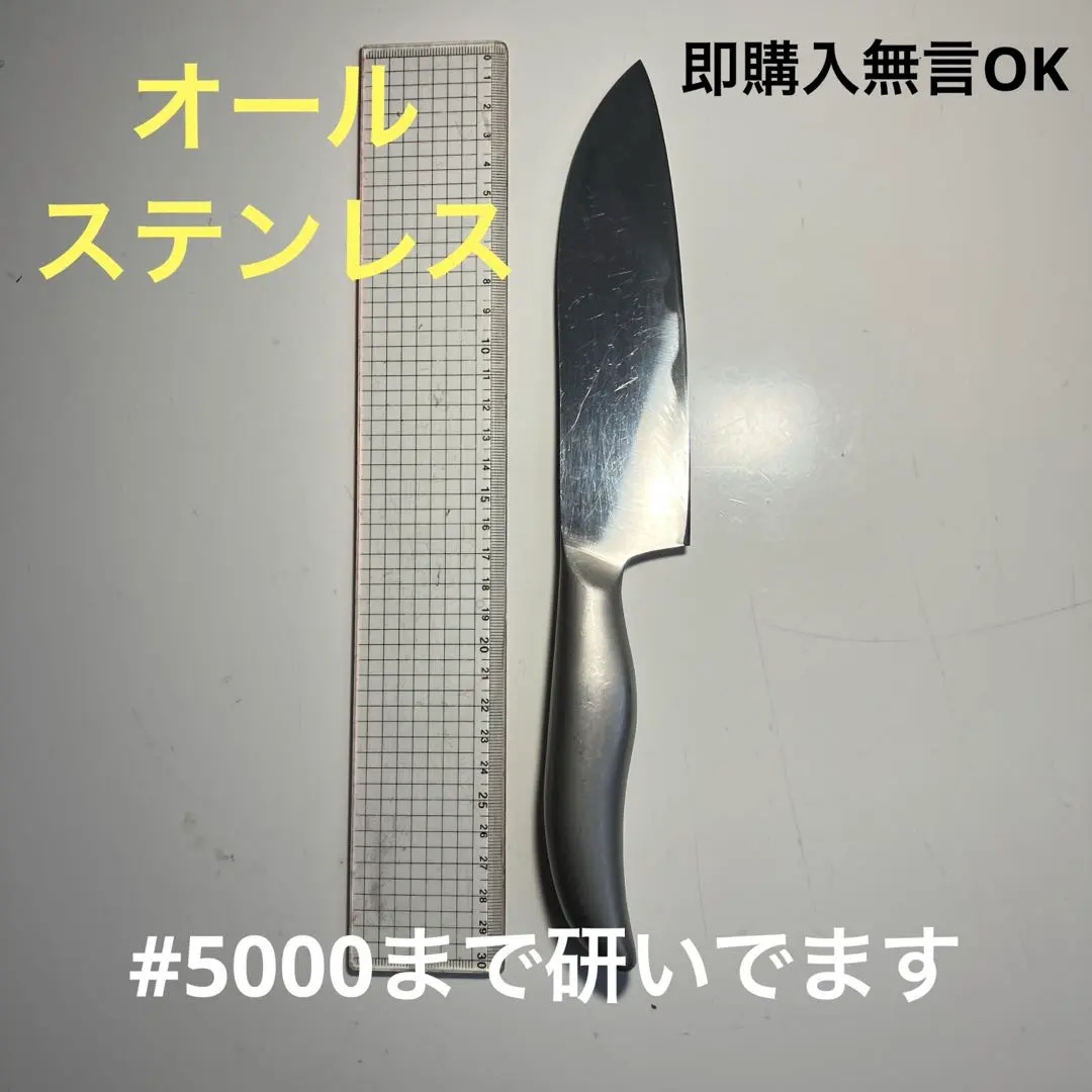 オールステンレス三徳包丁16cm