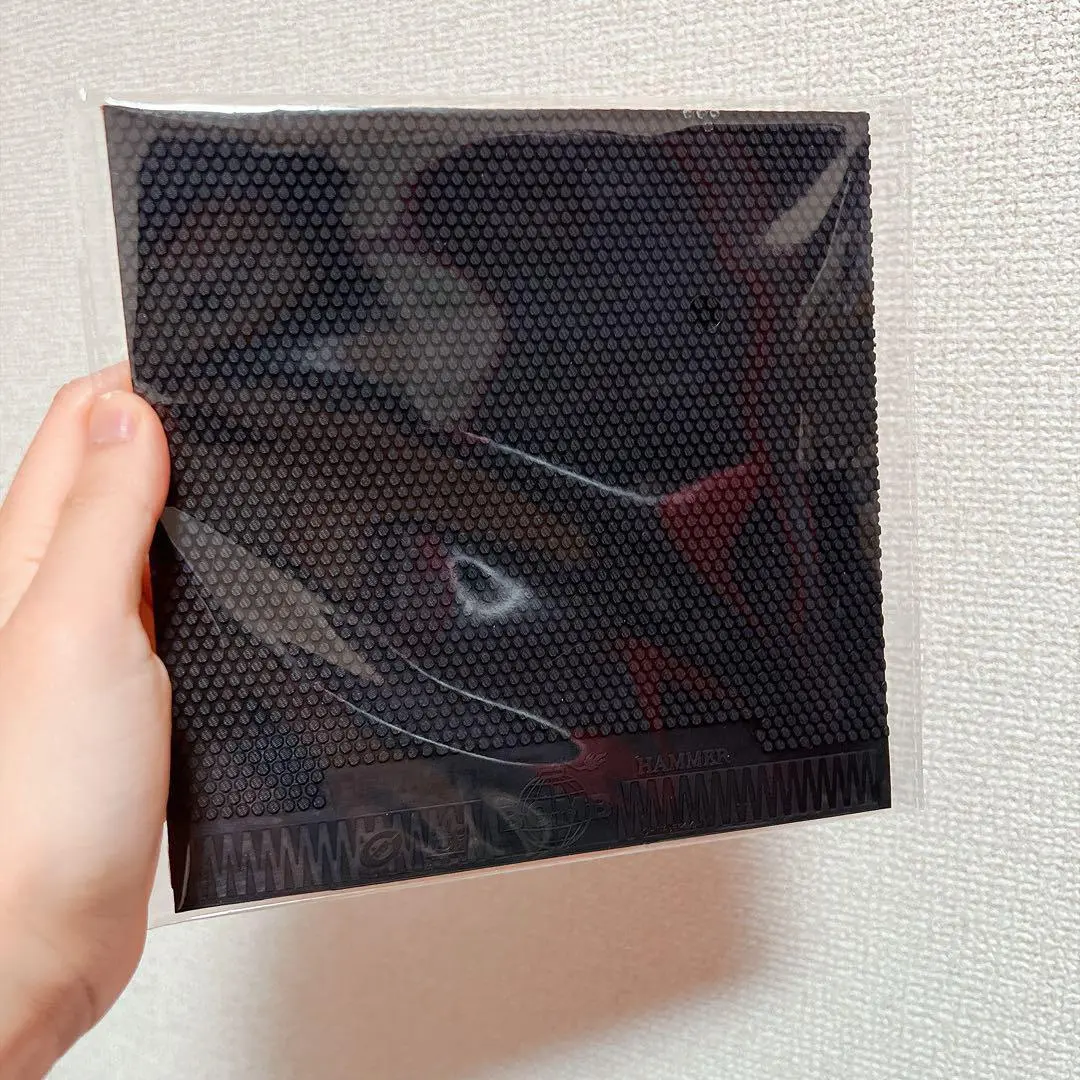 2.0黒　卓球 ラバーBOMB　ハマー HAMMER 表ソフト　カットマン R1