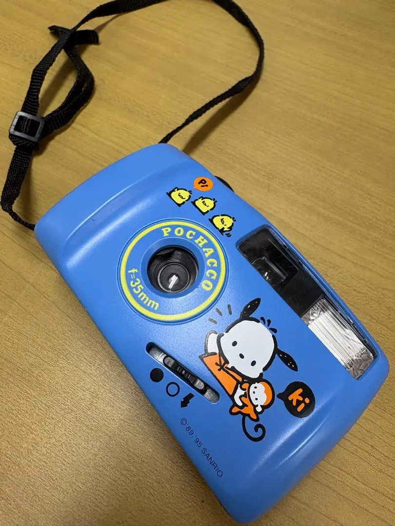 POCHACCO トイカメラ 青　レトロ　サンリオ