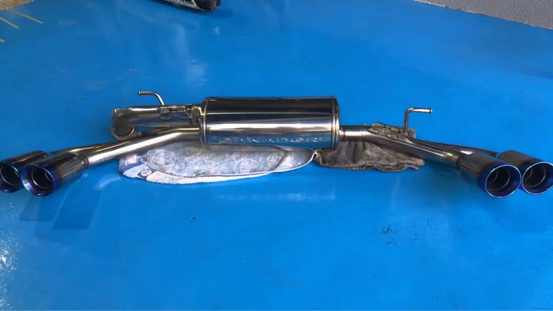 インプレッサGT2 FB20用ガナドール　マフラー　左右2本出し　中古