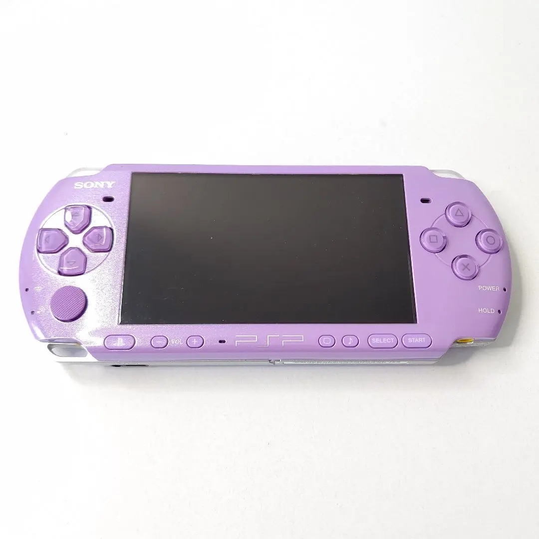 PSP3000 ライラックパープル　ぽかぽかアイルー村　美品　ゲーム機