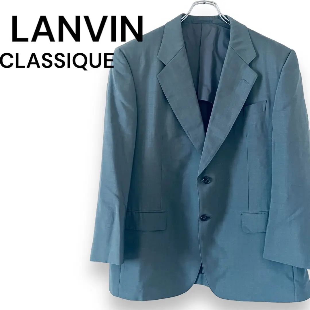 ランバン LANVIN 【ST48-55】 グレー系 ジャケット メンズ 夏用