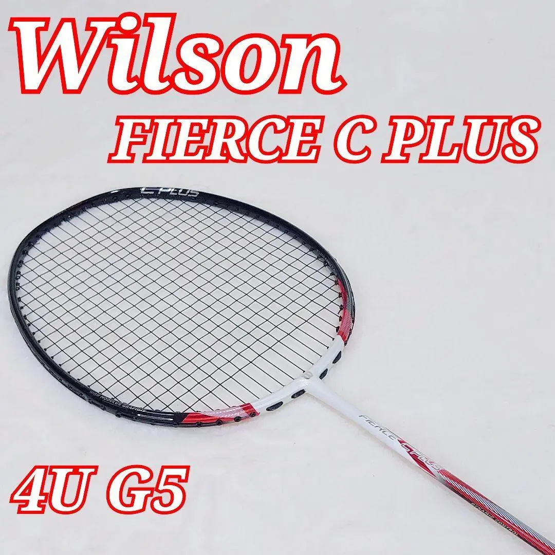 ✨極美品✨Wilson FIERCE CPLUS レッド ブラック 4U G5