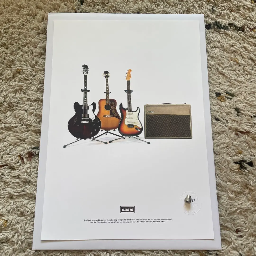 oasis 限定ポスター　激レア　オアシス　morning glory