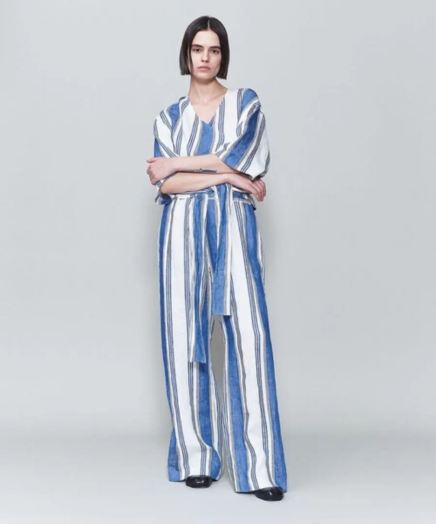 6 roku UNITED ARROWS ストライプ チュニック AURALEE