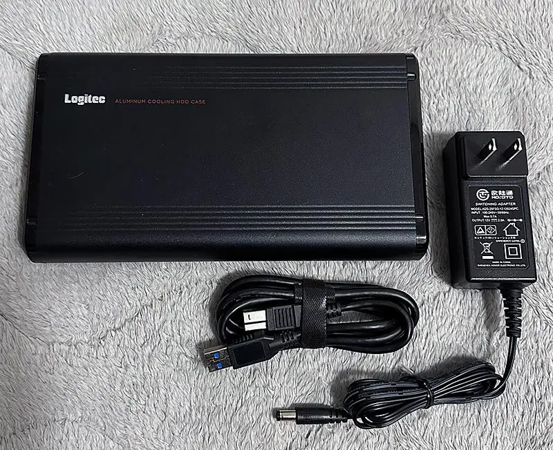 Logitec 3.5インチHDDケース