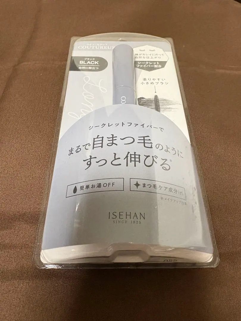 ISEHAN ブラック マスカラ クチュールアップ ロングラッシュマスカラ