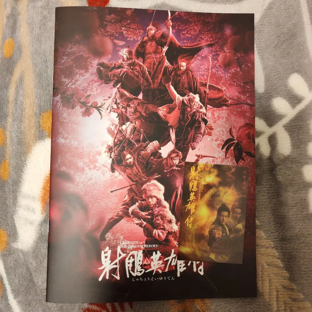 射鵰英雄伝　パンフレット　入場特典カード付き