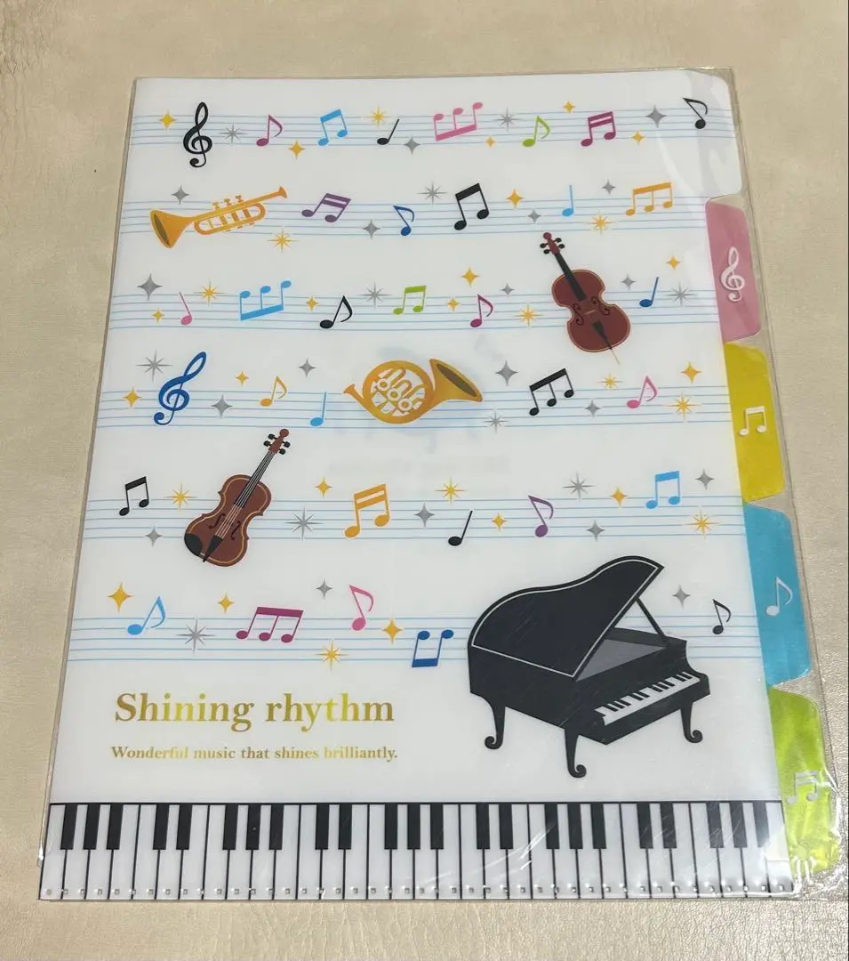 Shining rhythm A4クリアファイル