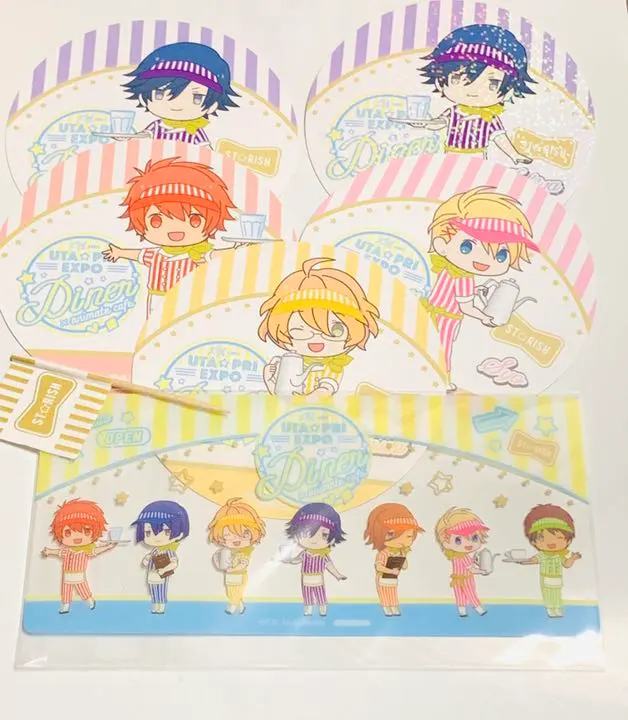 うたプリ アニメイトカフェ コースター ブックマーカー