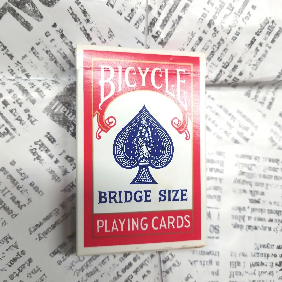 【美品 値下げ】Bicycle ブリッジサイズ トランプ レッドバック