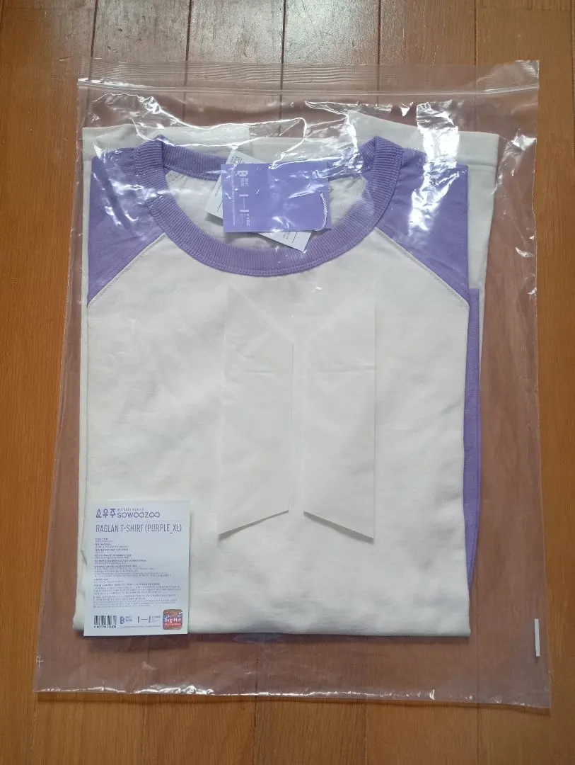 新品未使用　BTS SOWOOZOO ラグラン Tシャツ XLサイズ