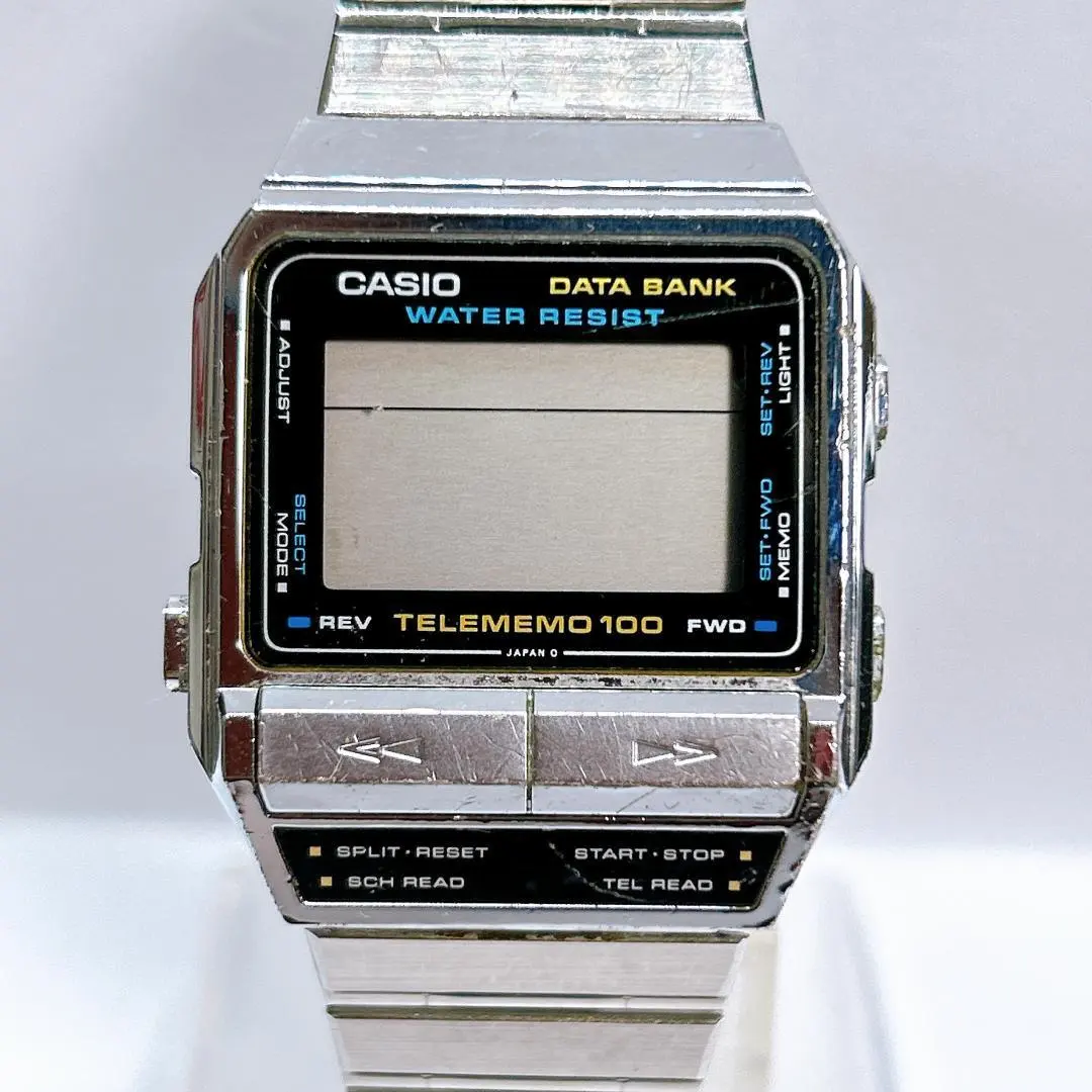 【本日終了】 カシオ データバンク メンズ 腕時計 デジタル DBX-110