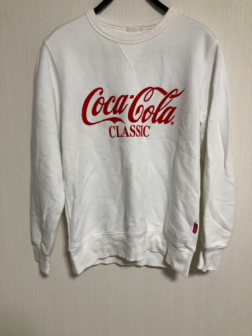 Coca-Cola CLASSIC スウェット ホワイト
