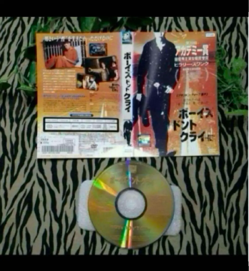 実話❗️アカデミー賞❕⛅ボーイズ・ドント・クライ⛅❶DVD➕❷表紙■レンタル落
